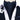 Blue White Dots Silk Cravat Woven Ascot Tie Pocket Square Cufflinks with Tie Ring Set (4667813101649)