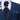 Blue White Dots Silk Cravat Woven Ascot Tie Pocket Square Cufflinks with Tie Ring Set (4667813101649)