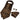 Black Brown Paisley Silk Cravat Woven Ascot Tie Pocket Square Cufflinks With Tie Ring Set (4667738194001)