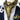 New Golden Black Floral Silk Cravat Woven Ascot Tie Pocket Square Handkerchief Suit Set (4601505775697)