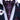 Black Purple Paisley Silk Cravat Woven Ascot Tie Pocket Square Handkerchief Suit with Lapel Pin Brooch Set