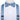 Novelty Light Blue Geometric Brace Clip-on Men's Suspender with Bow Tie Set