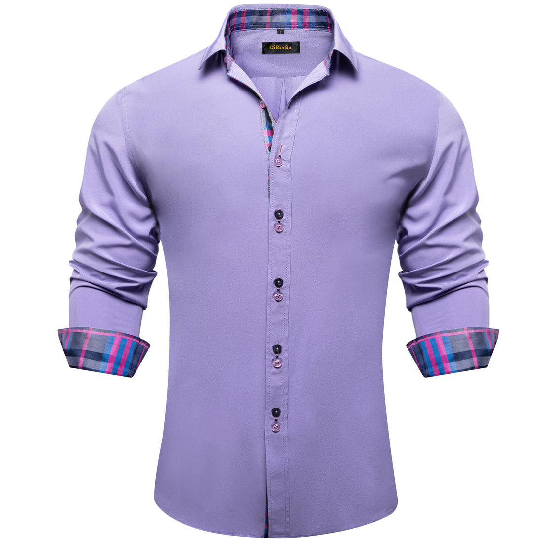 mens purple dress shirt