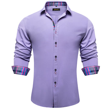mens purple dress shirt