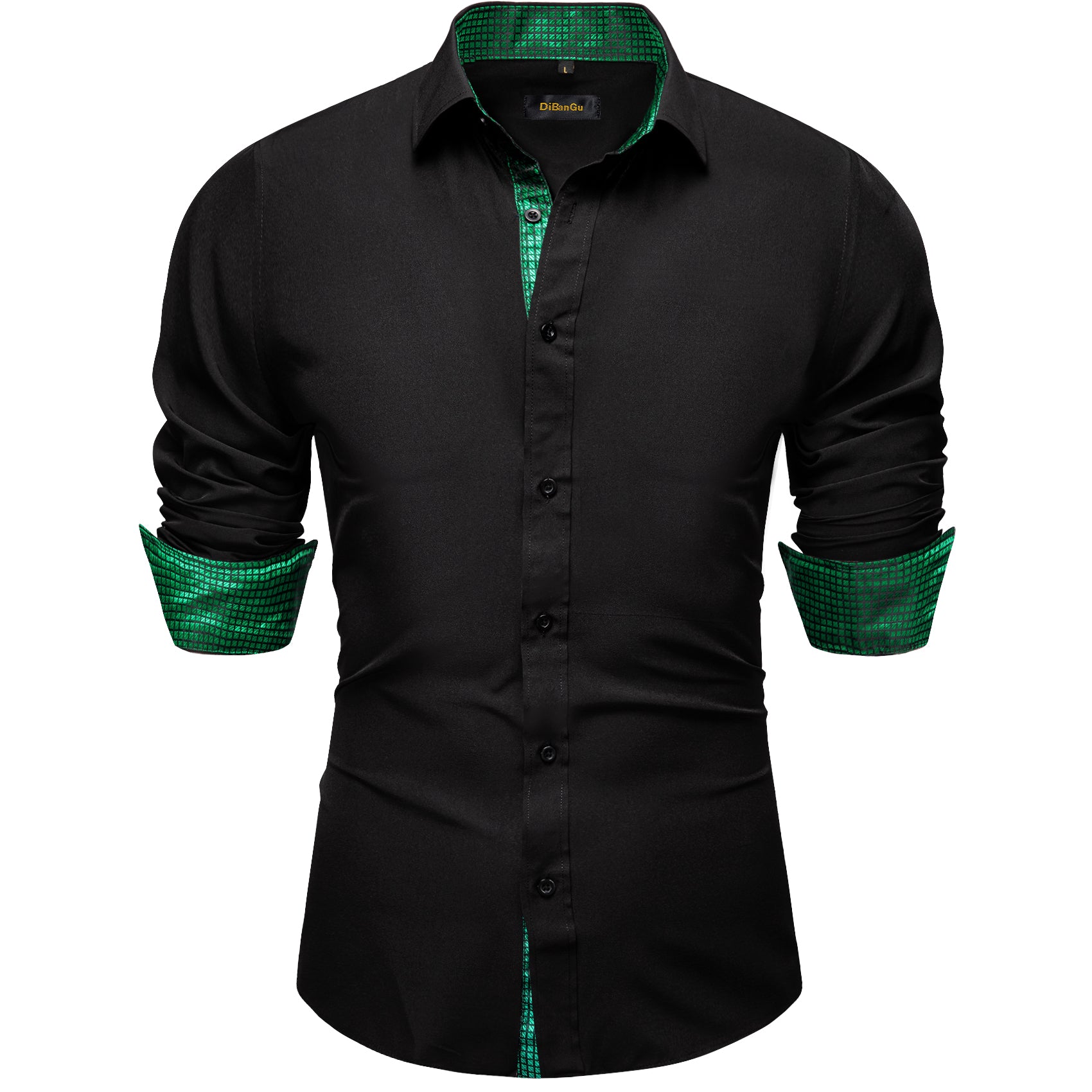 black dress shirts mens