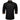 Dibangu Black Golden Stripe Splicing Long Sleeve Shirt For Men