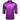 Dibangu Men's Purple Satin Floral Panel Dress Shirt