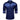 Dibangu Men's Dark Blue Satin Floral Panel Dress Shirt