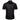 Dibangu Black Purple Floral Panel Men's Slim Short Sleeve Shirt
