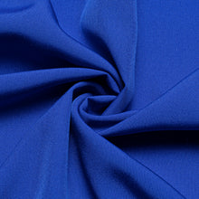 cobalt blue solid silk mens short sleeve dress shirt for men
