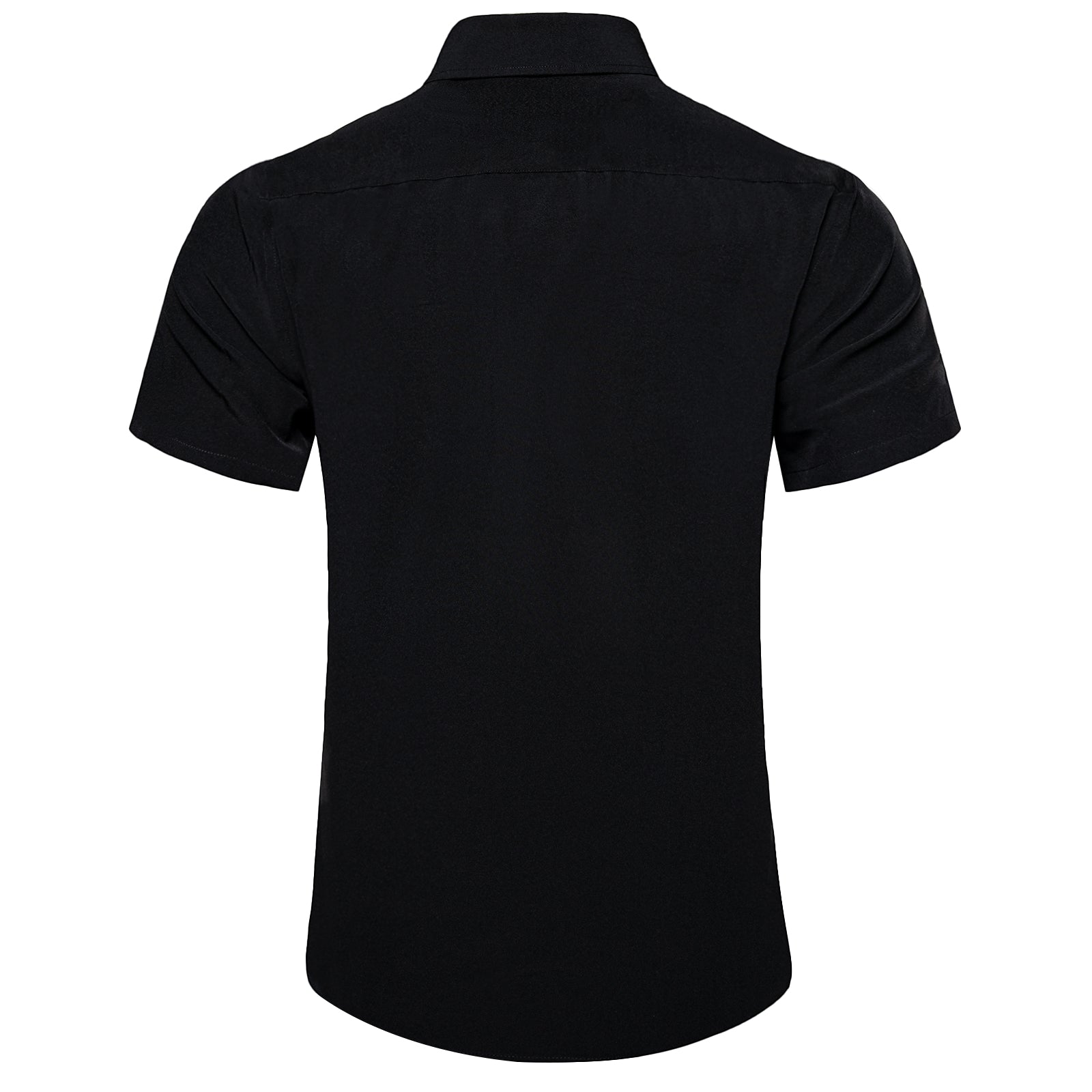black dress shirt short sleeve