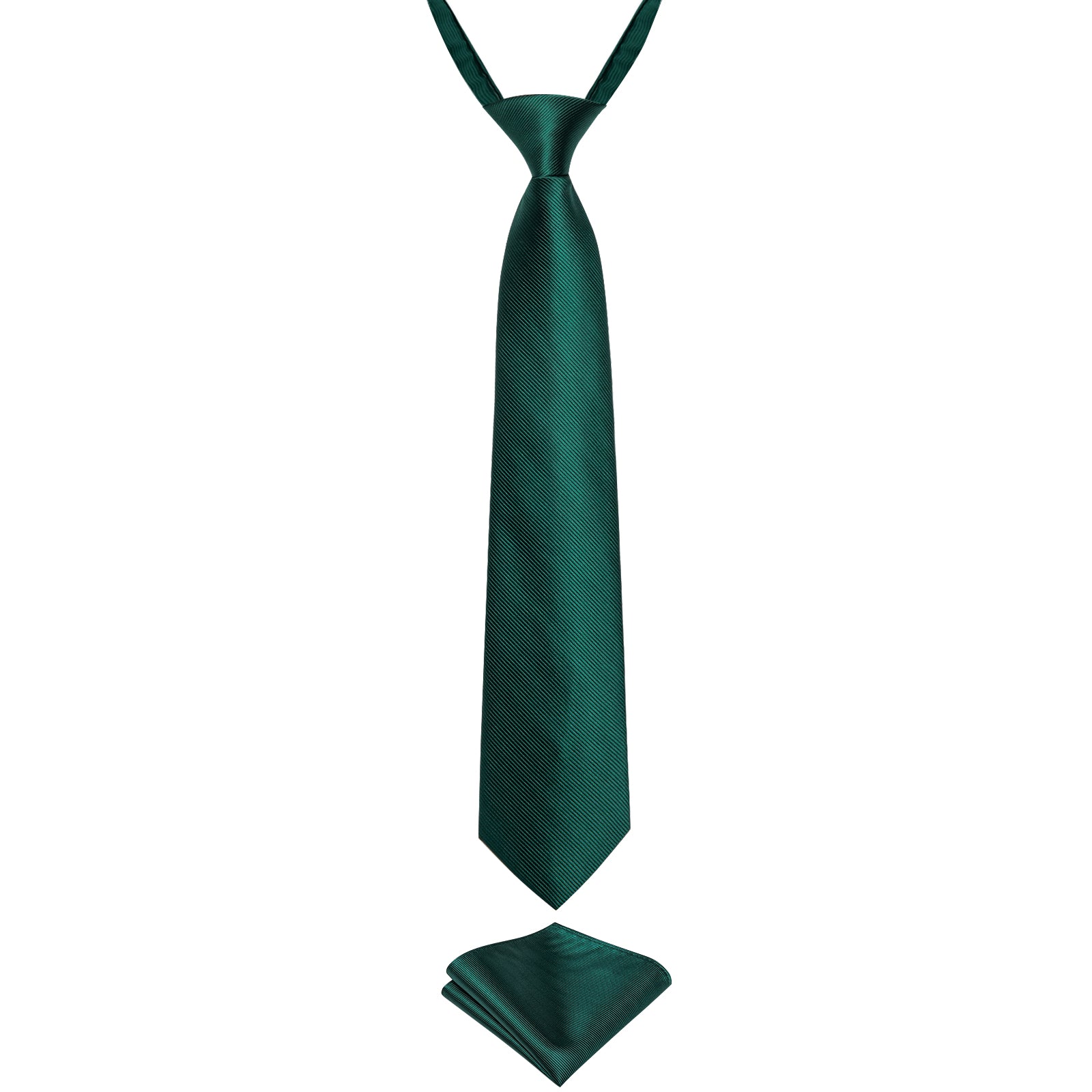 Gen Stripe Silk Kid's Tie Pocket Square Set