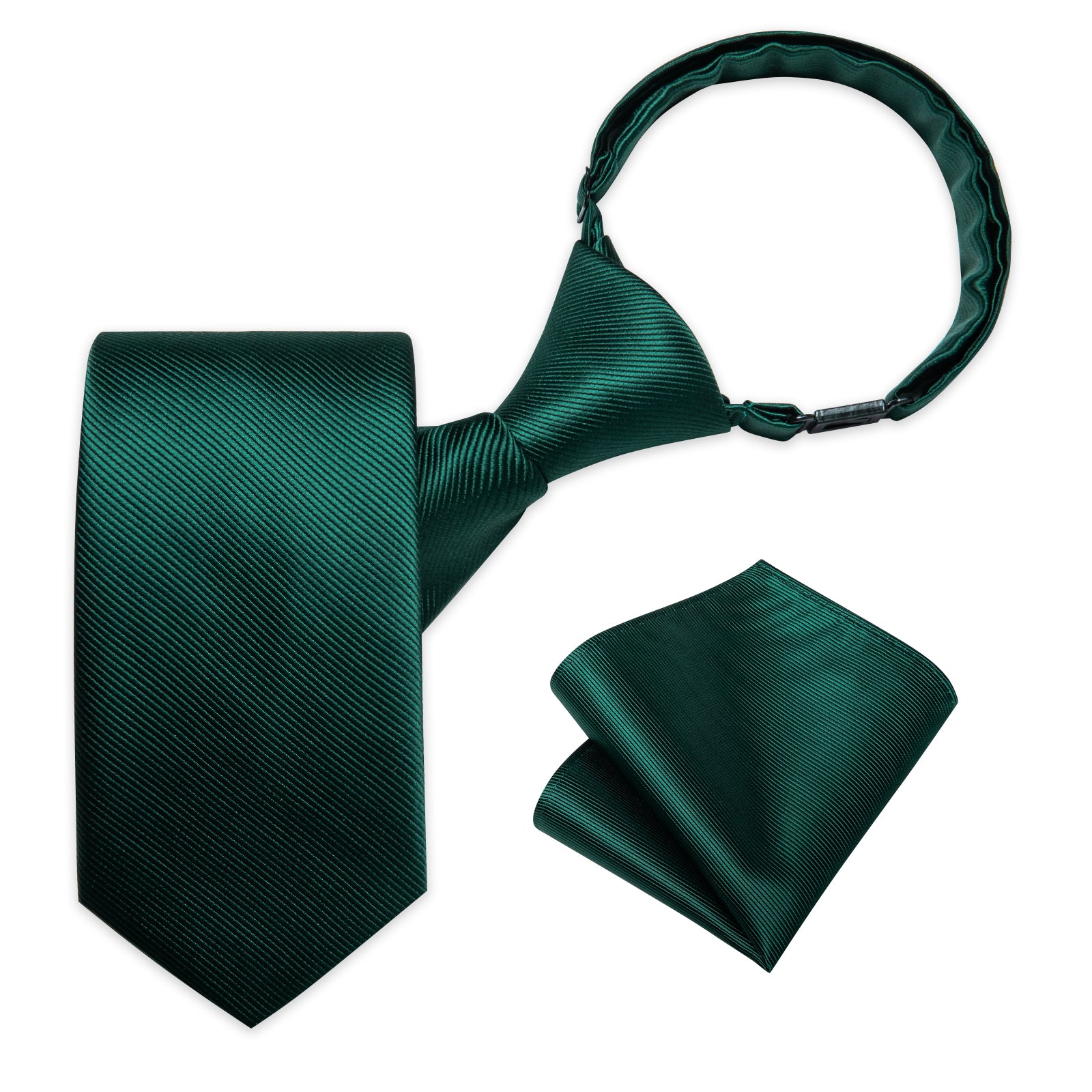 Gen Stripe Silk Kid's Tie Pocket Square Set