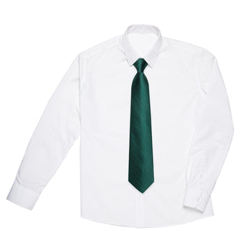 Gen Stripe Silk Kid's Tie Pocket Square Set