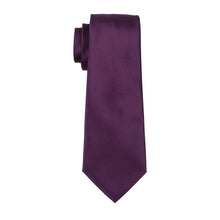 New Purple Solid Single Tie