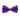 Purple Solid Bowtie Pocket Square Cufflinks Set (1933740310570)