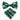 Blue Green Plaid Bowtie Pocket Square Cufflinks Set (1925436244010)