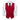 Red Solid Flip Pocket Vest Necktie Set