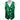 Christmas Green Silver Snowflake Jacquard Silk Waistcoat Vest