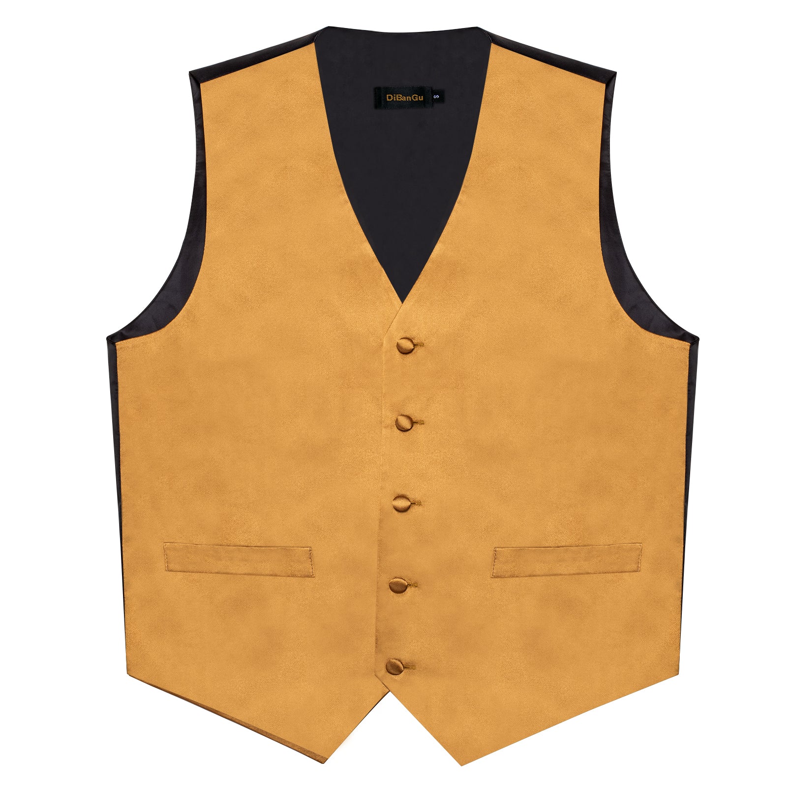 metallic gold vest
