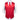 Red Solid Jacquard V Neck Vest Neck Bow Tie Handkerchief Cufflinks Set