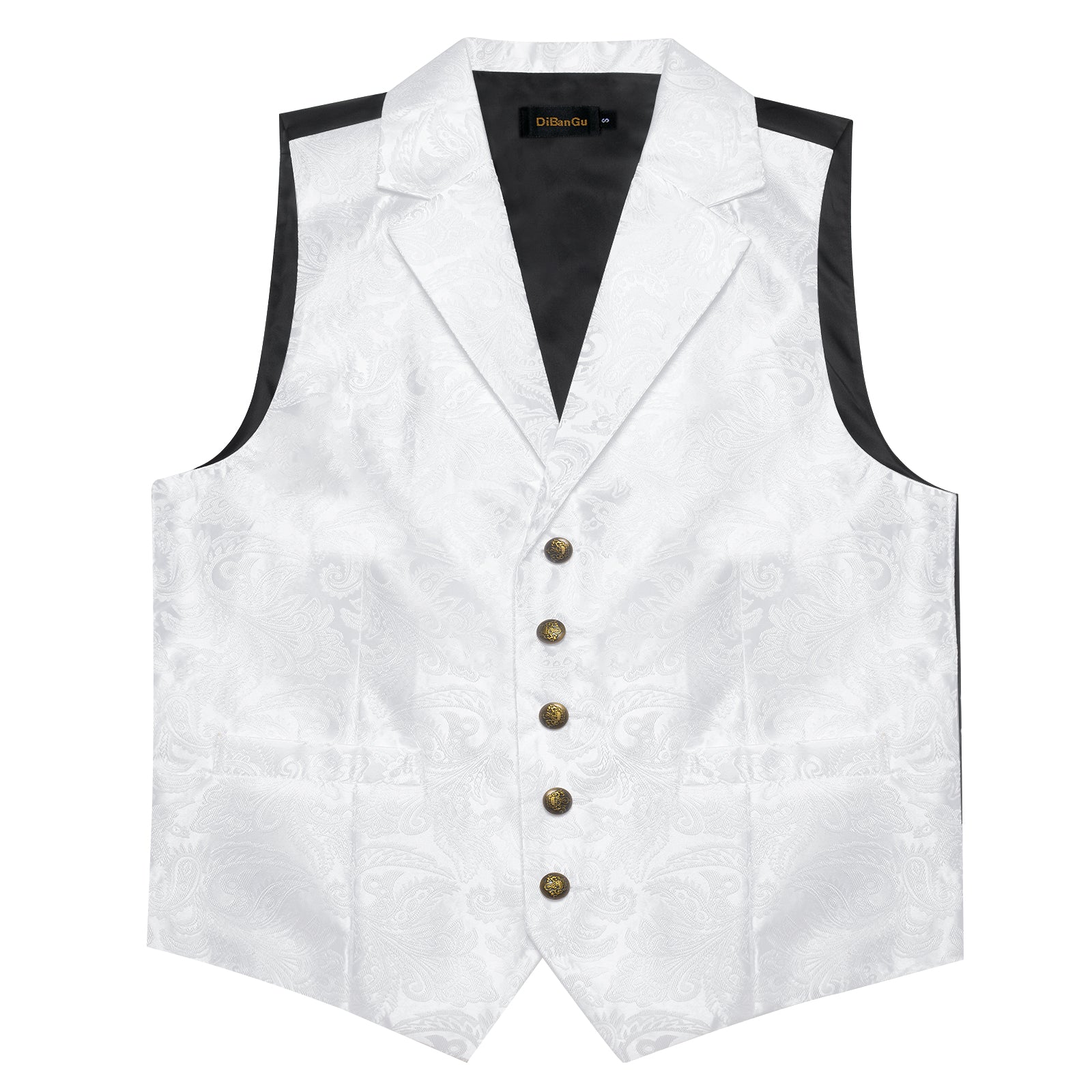 white waistcoat for men