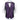 Purple Floral Jacquard V Neck Vest Neck Bow Tie Handkerchief Cufflinks Set