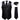 Black Floral Jacquard Silk Waistcoat Vest Tie Handkerchief Cufflinks Suit Set