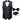 Formal Black Paisley Jacquard Silk Vest Bowtie Handkerchief Cufflinks Set