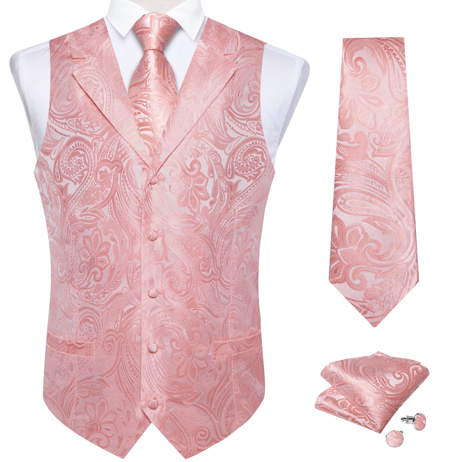 pink vest men