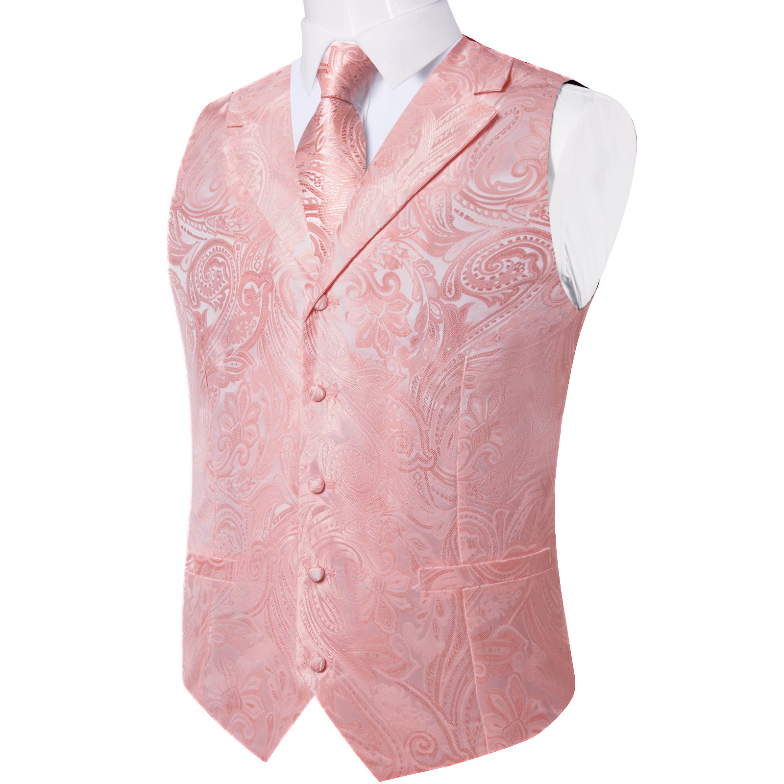 pink mens vest