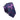 Black Purple Floarl Mens Tie Pocket Square Cufflinks Set (1909738504234)