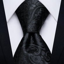  Black Paisley Tie 