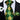 Green Yellow Geometry Silk Men's Tie Pocket Square Cufflinks Set
