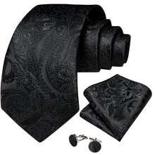 Black Tie Floral Men's Tie 
