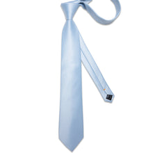 Light Blue Solid Color Tie