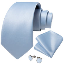 Light Blue Solid Color Tie