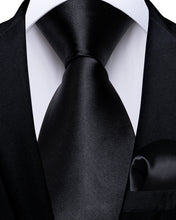 Black Tie Solid Men's Tie