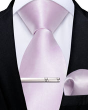  Thistle Purple Solid Silk Men's Necktie 