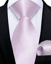Light Purple Solid Silk Men's Necktie