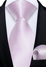  Thistle Purple Solid Silk Men's Necktie 