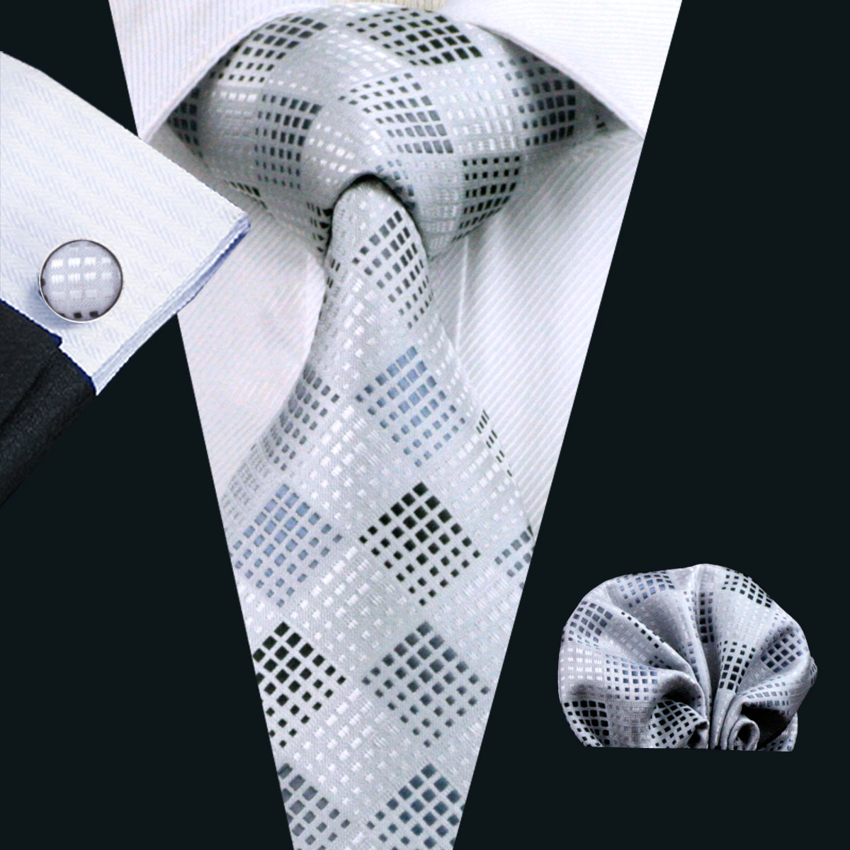 [Mens_Silk_Necktie] - DiBanGuStore (575952158762)