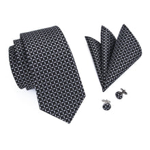 Black Plaid Tie